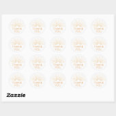 Little Ray of Sunshine Boho Baby shower Ronde Sticker (Vel)