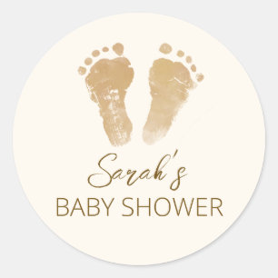 Little Ray of Sunshine Boho Baby shower Ronde Sticker