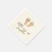 Little Ray of Sunshine Boho Baby shower Servet (Hoek)