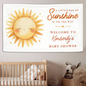 Little Ray Of Sunshine Boho Welcome Baby Shower Spandoek