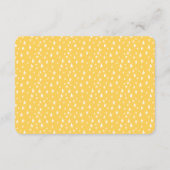 Little Ray of Sunshine Cute Baby Shower Books Informatiekaartje (Achterkant)