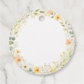 Little Ray of Sunshine Favor Labels (Achterkant)