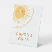 Little Ray Of Sunshine Kaarten & Geschenken Baby s Reclamebord Met Voetstuk (Voorkant)