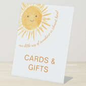 Little Ray Of Sunshine Kaarten & Geschenken Baby s Reclamebord Met Voetstuk