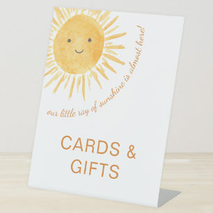 Little Ray Of Sunshine Kaarten & Geschenken Baby s Reclamebord Met Voetstuk