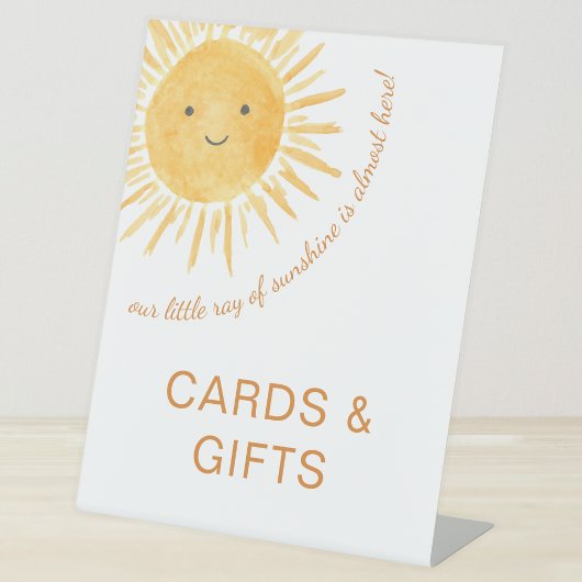 Little Ray Of Sunshine Kaarten & Geschenken Baby s Reclamebord Met Voetstuk