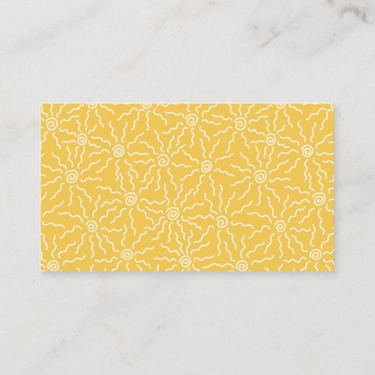 Little Ray Of Sunshine luier loterij ticket Informatiekaartje (Achterkant)