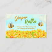 Little Ray of Sunshine - Luier Raffle Informatiekaartje (Voorkant)