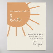 Little Ray of Sunshine Ma-Osa Bar Poster (Voorkant)