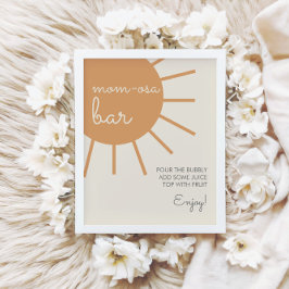 Little Ray of Sunshine Ma-Osa Bar Poster