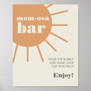 Little Ray of Sunshine Mam-Osa Bar Poster