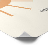 Little Ray of Sunshine  Mimosa Bar Poster (Hoek)