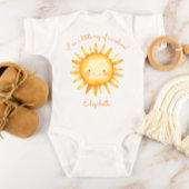 Little Ray of Sunshine Personalized Romper