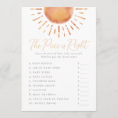 Little Ray of Sunshine prijs is het juiste spel Kaart (Voorkant)