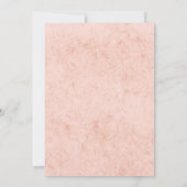 Little Ray Of Sunshine Roze Baby shower Kaart (Achterkant)