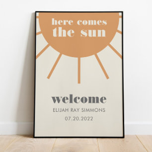 Little Ray of Sunshine  Welcome Poster