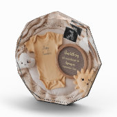 Little Ray of Sunshine zwangerschapsaankondiging Fotoblokken (Rechts)