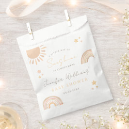 Little ray Sunshine Sun regenboog boho baby shower Bedankzakje