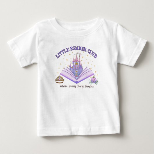 Little Reader Club Peuter T-Shirt (Voorkant)