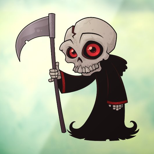 Little Reaper Raamsticker (Vel 3)