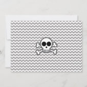 Little Rebel Invitation Kaart (Achterkant)