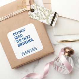 Little Rebel Vierkante Sticker