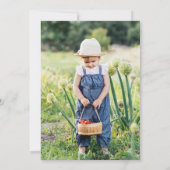 Little Red Barn Boerderij Verjaardagsfeestje Kaart (Achterkant)