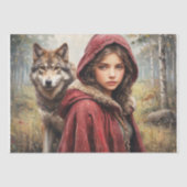 Little Red: Beyond the Path - Decoupage - Tissuepapier (Voorkant)