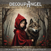 Little Red: Beyond the Path - Decoupage - Tissuepapier