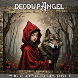 Little Red: Beyond the Path - Decoupage - Tissuepapier