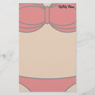 Little Red Bikini Briefpapier