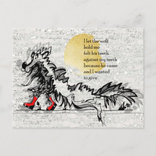 Little Red Briefkaart (Voorkant)