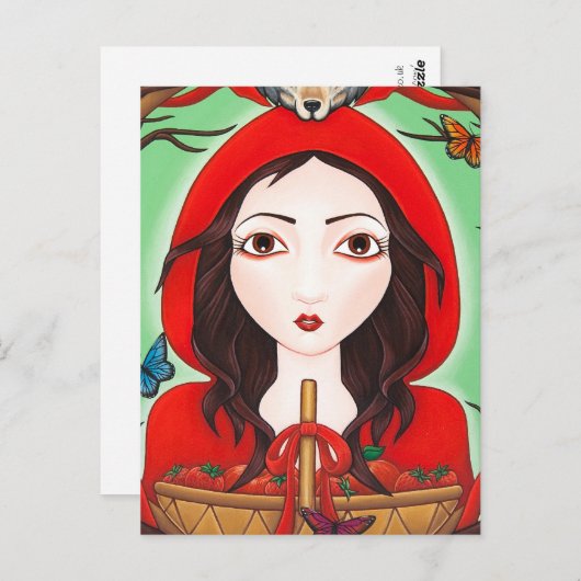 Little Red Briefkaart (Voorkant / Achterkant)