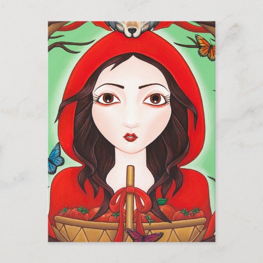 Little Red Briefkaart (Voorkant)