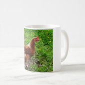 Little Red Chicken - Free Range Egg Layer Koffiemok (Voorkant rechts)