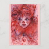 LITTLE RED CLOWN BRIEFKAART (Voorkant)