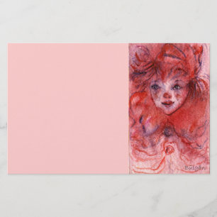 LITTLE RED CLOWN BRIEFPAPIER