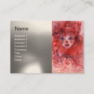 LITTLE RED CLOWN VISITEKAARTJE