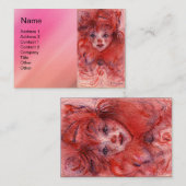 LITTLE RED CLOWN VISITEKAARTJE (Voorkant / Achterkant)