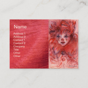 LITTLE RED CLOWN VISITEKAARTJE