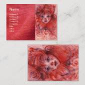 LITTLE RED CLOWN VISITEKAARTJE (Voorkant / Achterkant)