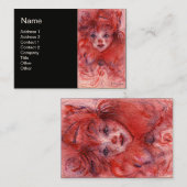 LITTLE RED CLOWN VISITEKAARTJE (Voorkant / Achterkant)