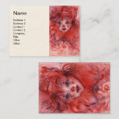 LITTLE RED CLOWN VISITEKAARTJE (Voorkant / Achterkant)