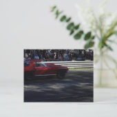 Little Red Corvette Briefkaart (Staand voorkant)