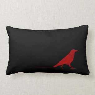 Little Red Crow Kussen
