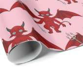 Little Red Devil Thunder_Cove Cadeaupapier (Rol Hoek)