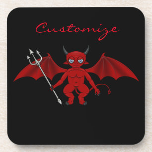 Little Red Devil Thunder_Cove Drankjes Onderzetter