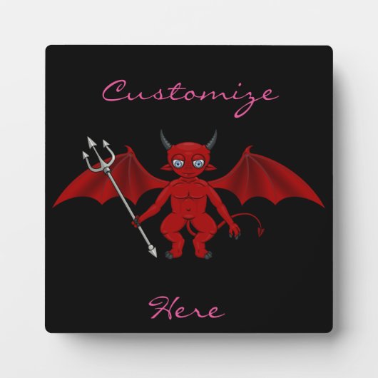 Little Red Devil Thunder_Cove Fotoplaat (Voorkant)