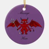 Little Red Devil Thunder_Cove Keramisch Ornament (Voorkant)