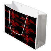 Little Red Devil Thunder_Cove Large Cadeautasje (Voorkant Gekanteld)